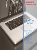 Kế hoạch kinh doanh thương mại điện tử PTIT