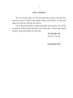 luận văn thạc sĩ kế toán doanh thu, chi phí và kết quả kinh doanh tại công ty cổ phần công nghiệp thương nghiệp sông đà