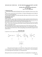 HƯỚNG DẪN CHẤM HSGQG MÔN HÓA HỌC NĂM 2015 NGÀY 1