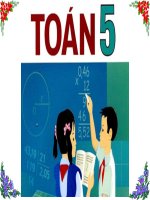 BÀI GIỚI THIỆU BIỂU ĐỒ HÌNH QUẠT  MÔN TOÁN LỚP 5 THEO HƯỚNG PHÁT TRIỂN NĂNG LỰC