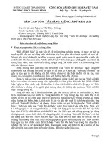 Kinh nghiệm dạy học  tích hợp “biến đổi khí hậu” ở chương trình địa lí lớp 9 đạt hiệu quả