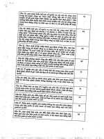 Dap an 31 cau kien thuc chung thi CVC