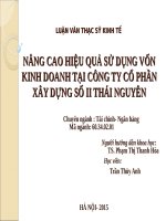 SLIDE thuyết trình LUẬN văn THẠC sỹ KINH tế