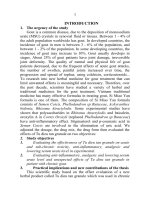 Nghiên cứu độc tính và tác dụng hỗ trợ điều trị bệnh gút mạn của cốm tan tứ diệu tán tóm tắt 24 trang tiếng anh