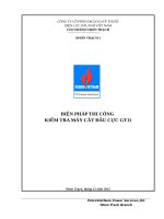 33 bien phap thi cong TTA may cat dau cuc GT11 