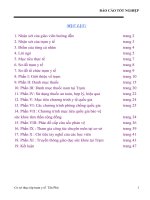 Báo cáo thực tập cơ sở thực tâp trạm y tế  tân phú