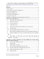 Nghiên cứu sử dụng chế phẩm vi sinh microbelift n1, để nâng cao hiểu quả xử lý nitơ, photpho trong nước thải khoai mì tại tỉnh tây ninh 