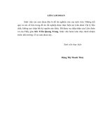 Xử lý tài địa chấn phản xạ 2D phần đất liền cho tuyến X bồn trũng Sông Hồng bằng phần mềm Vista