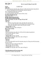 Giáo án lớp 4 tuần 7 năm học 2018 2019 (1) 