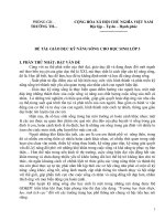 skkn GIÁO dục kỹ NĂNG SỐNG CHO học SINH lớp 3 