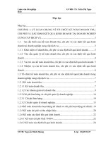 LUẬN VĂN TỐT NGHIỆP : THỰC TRẠNG CÔNG TÁC KẾ TOÁN DOANH THU, CHI PHÍ VÀ XÁC ĐỊNH KẾT QUẢ KINH DOANH DỊCH VỤ TẠI CÔNG TY TNHH THƯƠNG MẠI  DỊCH VỤ DU LỊCH ĐĂNG TÂM