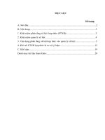 Tiểu luận quản lý xã hội học