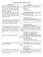 Ôn thi có đáp án môn Xây dựng văn bản pháp luật  Đại học mở HN