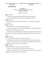 Bộ đề thi chọn HSG quốc gia môn địa lý lớp 12 các năm từ 2015 2019