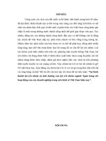 TL môn lth phân tích hành vi chính trị