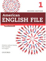American english file 2ed 1 student book