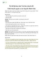 Tài liệu ôn thi THPT Quốc Gia chiếc thuyền ngoài xa của Nguyễn Minh Châu