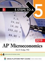 5 steps to a 5 AP microeconomics 2019 