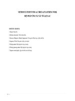 Biện pháp xây tô tường gạch không nung AAC (song ngữ Anh Việt)