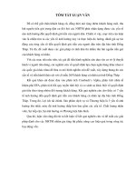 Các yếu tố ảnh hưởng đến quyết định gửi tiền của khách hàng cá nhân tại địa bàn tỉnh đồng tháp 