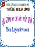 BAI GIANG DIA LI LOP 5 BAI MRVT: THIEN NHIEN TUAN 8 LOP 5