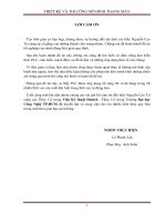 Thiết kế và thi công mô hình thang máy 