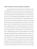 Phân tích chiến lược cạnh tranh trong bán lẻ tại ngân hàng 