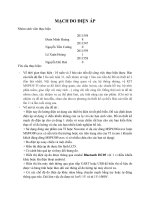 THIẾT KẾ MẠCH ĐO NHỊP TIM HR SỬ DỤNG CẢM BIẾN HỒNG NGOẠI ĐẶT TẠI ĐẦU NGÓN TAY