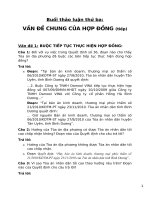 Thảo luận 3 Dân sự 2