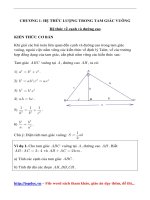 Các chuyên đề bồi dưỡng học sinh giỏi hình học lớp 9   nguyễn trung kiên 