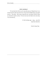 Đánh giá sự hiện diện của một số chỉ tiêu vi sinh vật trên thịt bò tại hệ thống satrafoods 