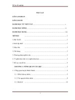 Ứng dụng chỉ số GWQI vào đánh giá chất lượng nước ngầm phục vụ sinh hoạt tại huyện bình chánh 