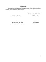 Nghiên cứu ảnh hưởng của một số thông số công nghệ và kích thước hình học cối đến khả năng tạo hình trong dập thủy tĩnh phôi tấm (Luận án tiến sĩ)