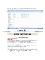 Các bài giảng trọng tâm theo chuyên đề hình học 11   nguyễn phú khánh 