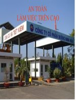 KỸ THUẬT AN TOÀN KHI LÀM VIỆC TRÊN CAO