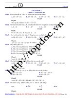 Cẩm nang công phá môn toán luyện thi hình học 10 rất chi tiết 