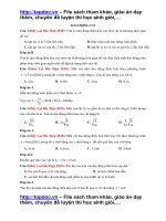VL12 c1  tuyển chọn 2800 câu hỏi dao động cơ từ đề thi năm 2018 