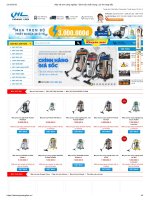 Điện máy Hoàng Liên  Nhà phân phối thiết bị vệ sinh công nghiệp uy tín