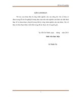 Điều tra hiện trạng vệ sinh môi trường nhà vệ sinh hộ gia đình ở xã bàu đồn, huyện gò dầu, tỉnh tây ninh và đề xuất giải pháp cải thiện 