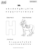 First friends grade 1 unit 4 lesson 5 letter h h 