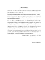 Tối ưu hóa môi trường sinh tổng hợp enzyme cellulase từ nấm mốc trichoderma koningii và tinh sạch bằng sắc ký lọc gel 