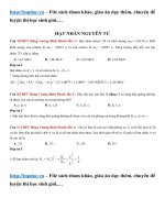 VL12 c7  tuyển chọn 600 câu hỏi hạt nhân nguyên tử trong các đề thi năm 2018 