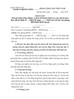 Báo cáo Kết quả thực hiện nhiệm vụ theo kế hoạch kiểm tra của chi bộ kèm theo quyết định chi bộ văn phòng huyện