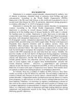 Thực trạng trầm cảm và hành vi tìm kiếm hỗ trợ ở phụ nữ mang thai, sau sinh tại huyện đông anh, hà nội TOM TAT LUAN AN TIENG ANH