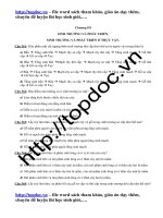 44 câu hỏi ôn tập chương 3 sinh trưởng và phát triển ở thực vật   file word có lời giải chi tiết 