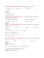 Lớp 12   số mũ và logarit   (GV ĐẶNG VIỆT ĐỘNG) 65 câu số mũ và LOGARIT từ đề thi năm 2018 