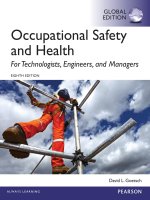 Occupational safety and health for technologist engineers and managers 8th global edition by gotsch 