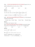 Lớp 12   số mũ và logarit   (phần bonus) 28 câu số mũ  và logarit từ đề thi năm 2018 