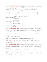 Lớp 12   OXYZ   (MEGA BOOK) 86 câu oxyz từ đề thi năm 2018 