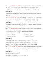 Lớp 12   OXYZ   ( gv lê tuấn anh) 31 ccâu oxyz từ đề thi năm 2018 